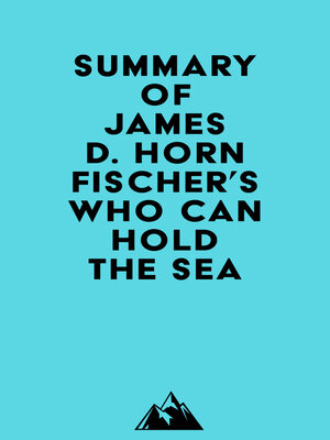 cover image of Summary of James D. Hornfischer's Who Can Hold the Sea